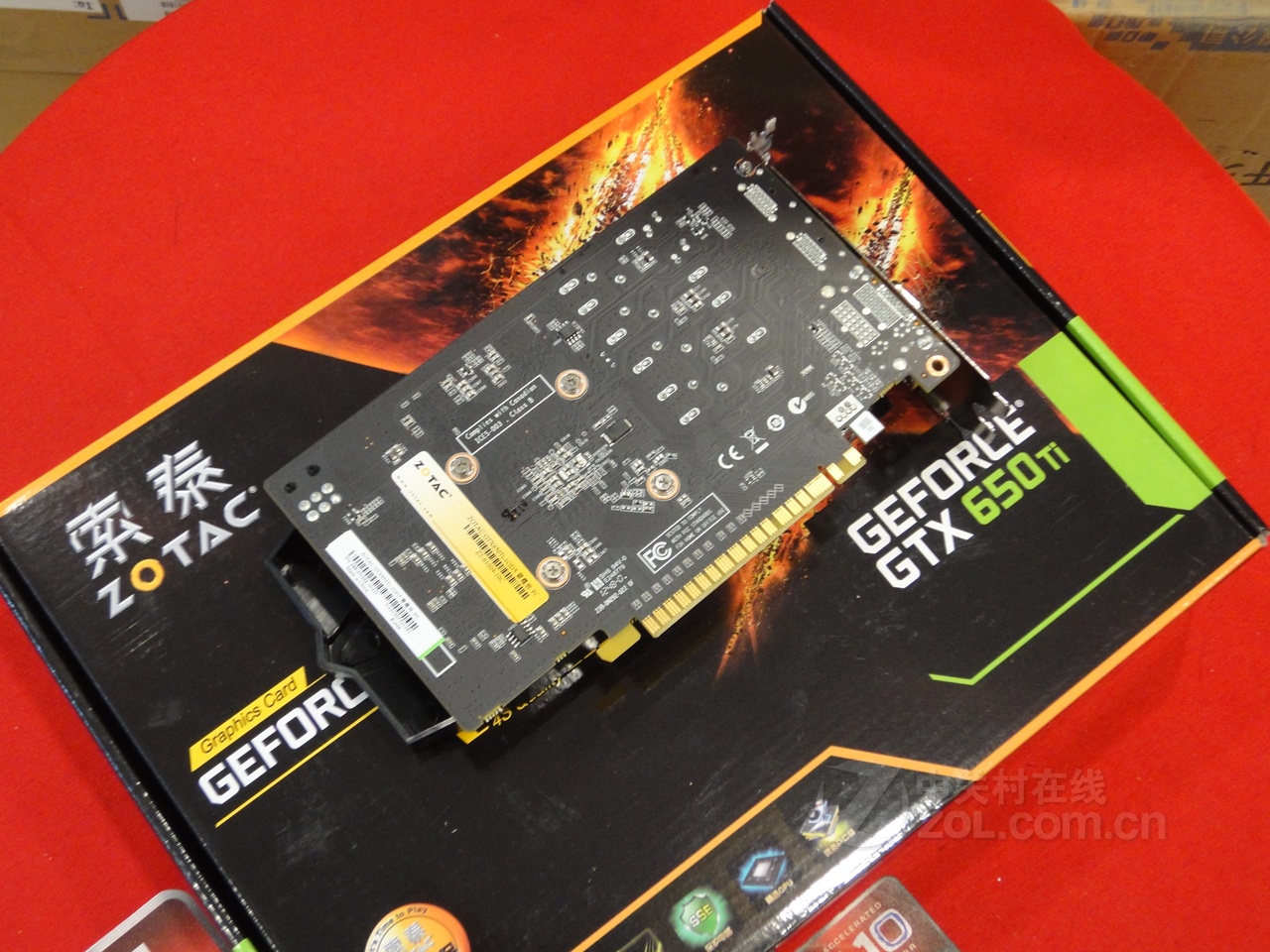 索泰gtx650ti-1gd5 雷霆版 pc
