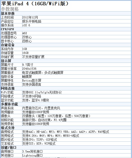 【高清图】 烟台娱乐平板电脑苹果ipad 4中秋热卖图4