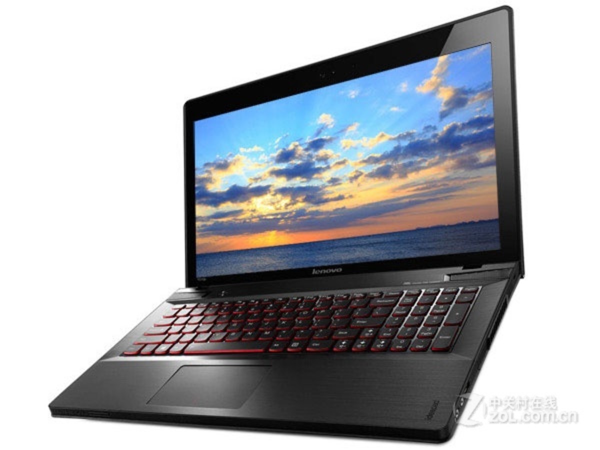 笔记本电脑 联想笔记本电脑 联想y510p-ifi 图片 整体外观图 1 / 16