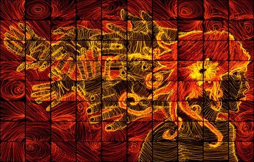 十大光绘摄影艺术家 精选作品大公开_卡西欧 TR300_数码影像新闻-中关村在线