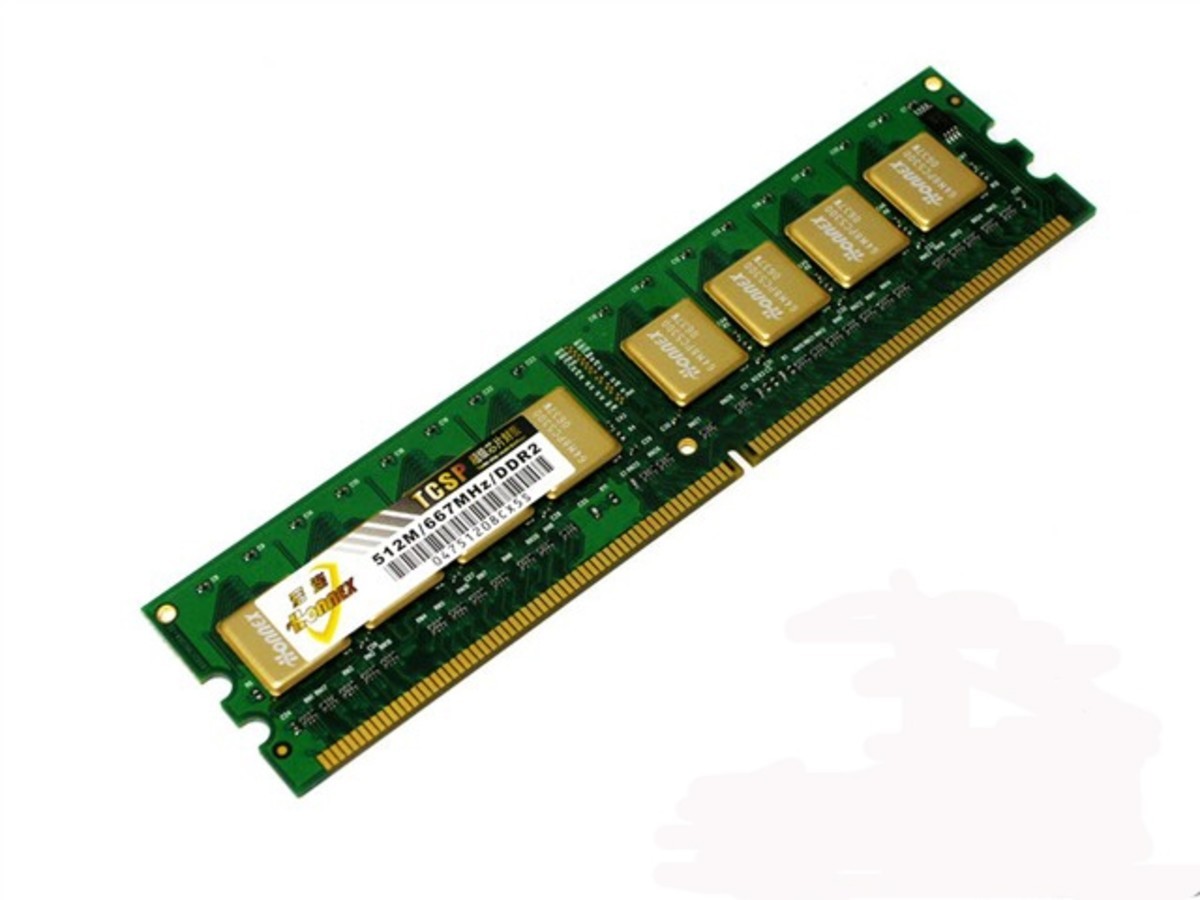 【高清图】超强散热宏连内存,ddr2 512条155图1-zol中关村在线