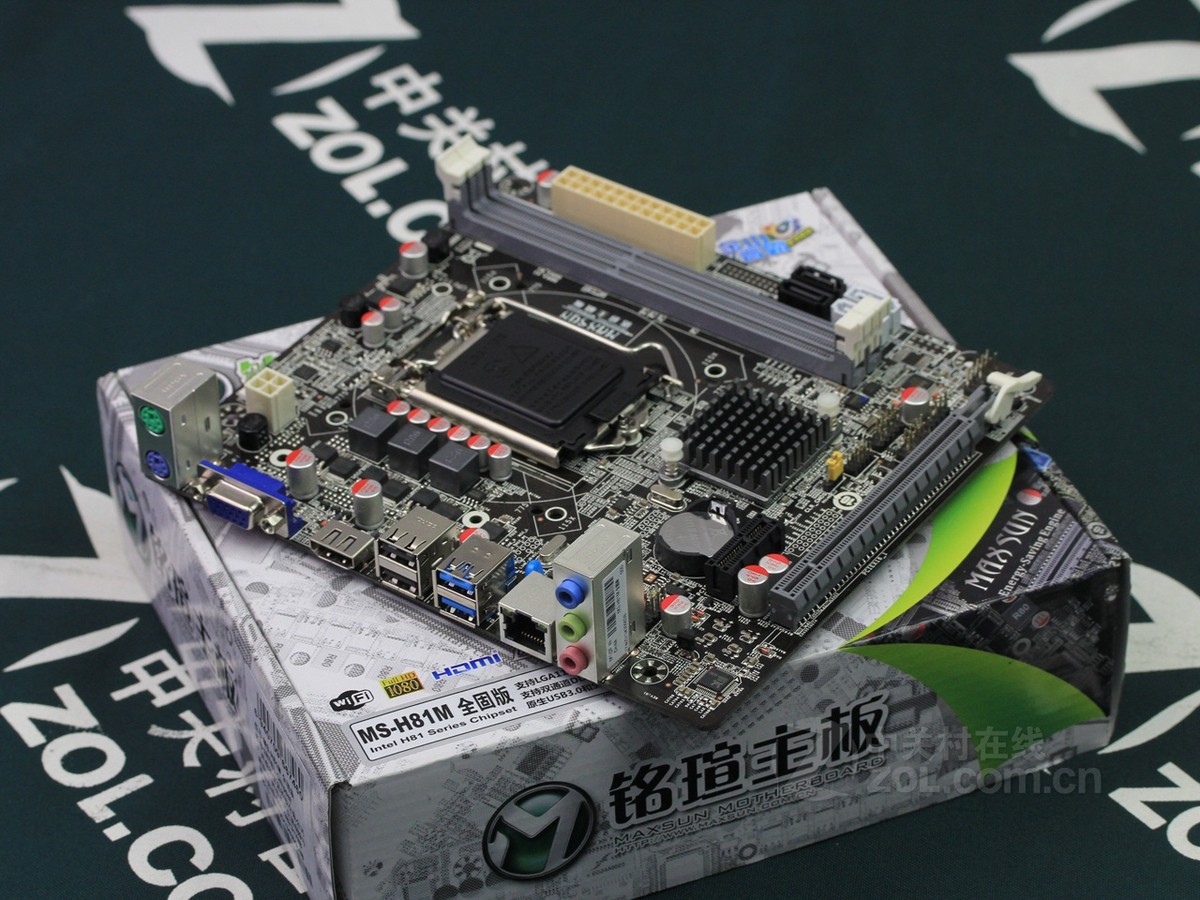 铭瑄ms-h81m全固版