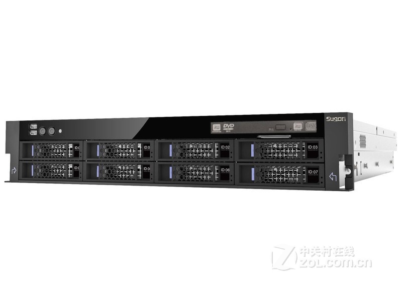 Sugon I420-G10 16 отсеков для накопителей ((Xeon E5-2407*1/1*8GB/9*300GB/RAID карта *2)