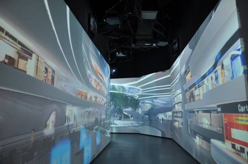 爱普生高端工程投影机在地产行业展示中的应用