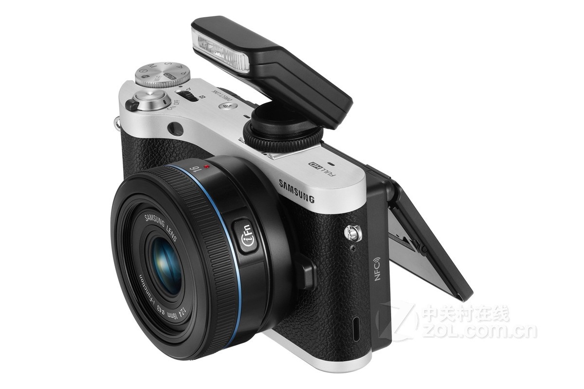 【高清图】 三星(samsung)nx300m整体外观图 图6