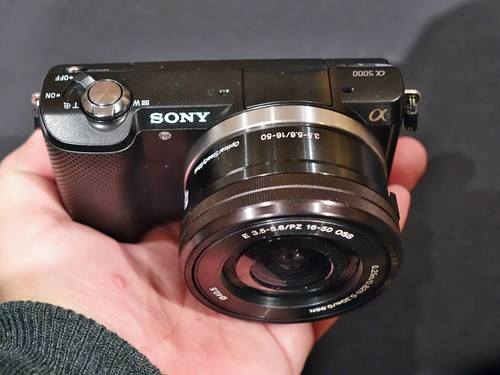 ces2014:aps-c微单索尼a5000真机图赏