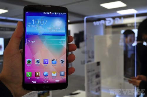 5.9Ӣ��1080P��Ļ LG G Pro 2��ʽ���� 