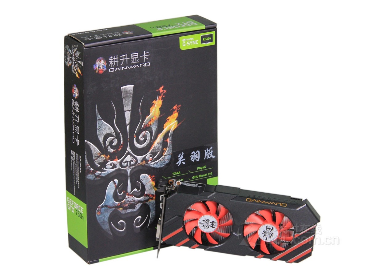 【高清图】 耕升(gainward)gtx 750ti 关羽版整体外观图 图8
