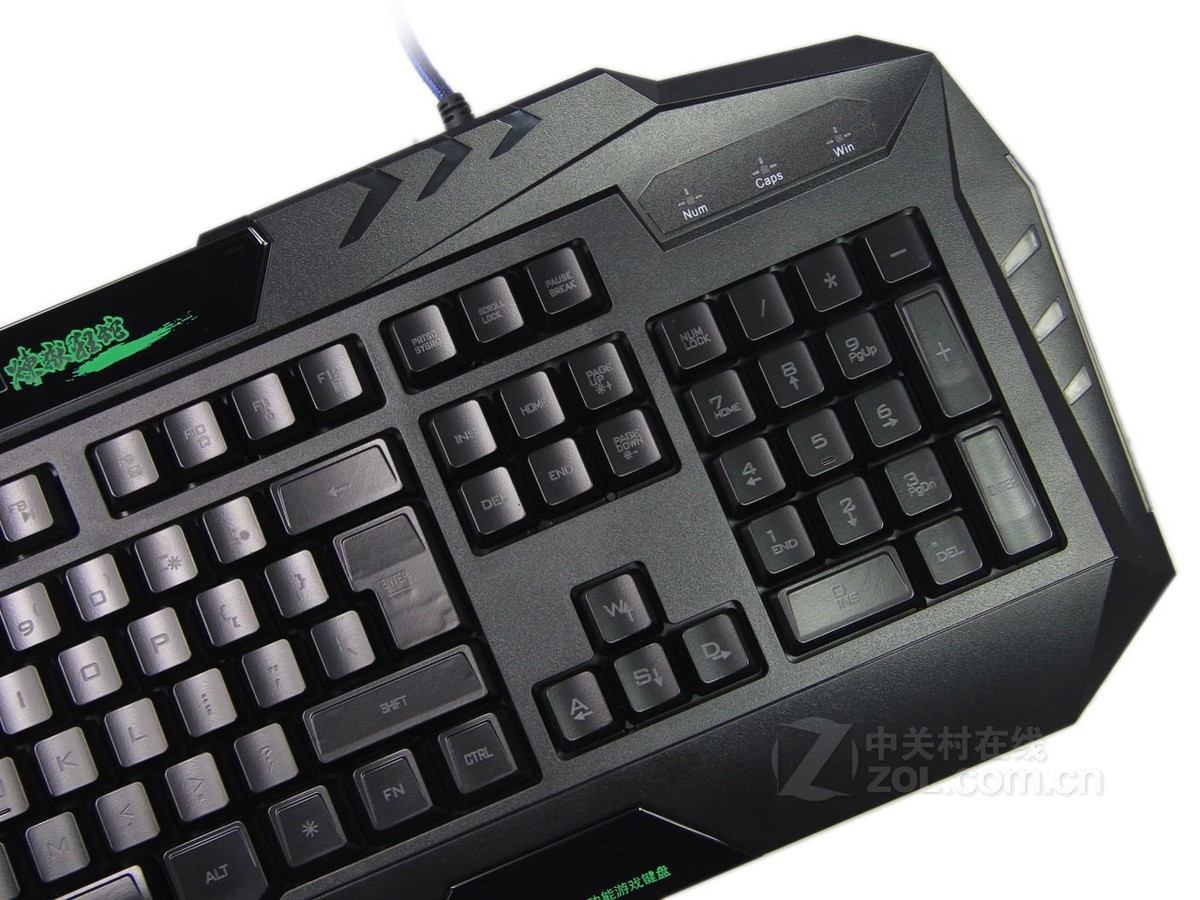 键盘 新盟键盘 新盟k28 7色背光游戏键盘 图片 局部细节图8 / 17隐藏