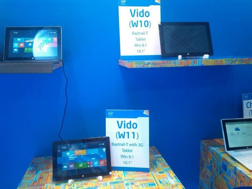 原道win8 系列平板亮相英特尔IDF展 