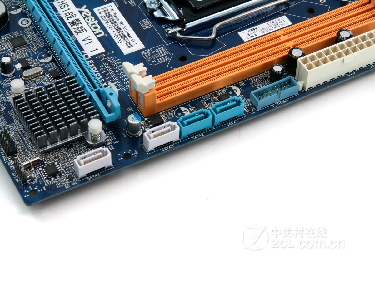 【高清图】 盈通(yeston)h81战警版 v1.1局部细节图 图8