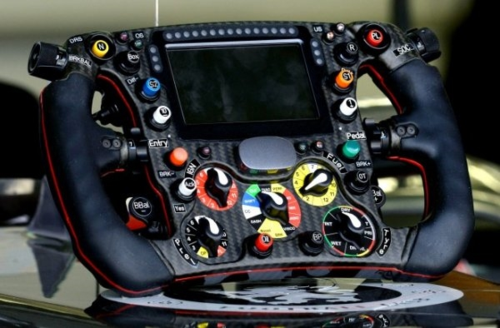 全按钮详细解析：F1赛车方向盘有多复杂_主板新闻-中关村在线