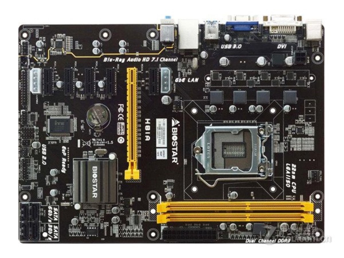 主板 映泰主板 映泰h81a 图片 整体外观图 1 / 3隐藏