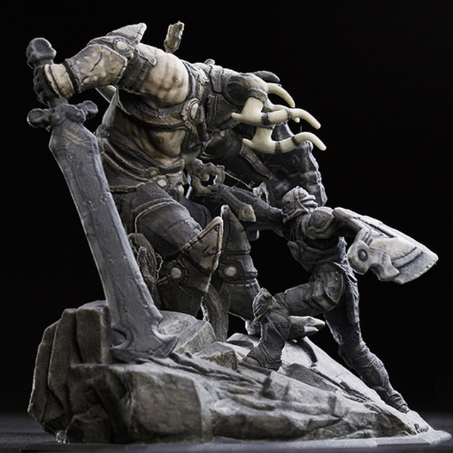 3d打印游戏无尽之剑 彩色手办帅酷来袭