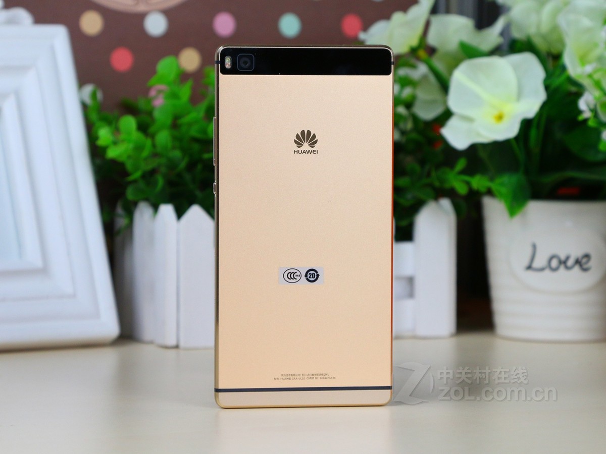 【高清图】 华为(huawei)p8(gra-ul00/标配版/双4g)流光金 图439