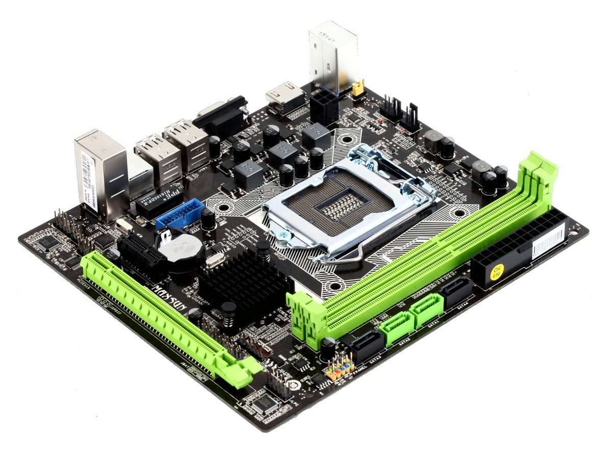 【高清图】 铭瑄(maxsun)ms-h81m全固版 m.1整体外观图 图3