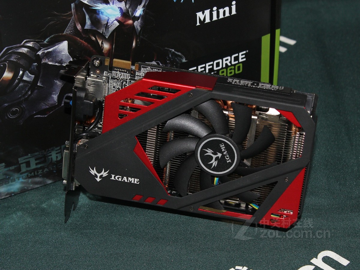 【高清图】 七彩虹(colorful)igame 960 冰封骑士mini-2gd5实拍图 图