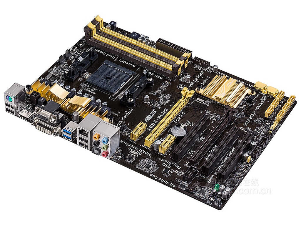 【高清图】 华硕(asus)a88x-plus整体外观图 图2