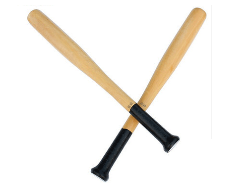 【高清图】 防身武器实心木棒球棒图1