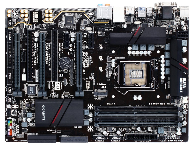 技嘉ga-z170xp-sli(rev.1.0)