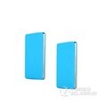 新款私模超薄移动电源聚合物锂电芯大容量礼品移动电源充电宝蓝色