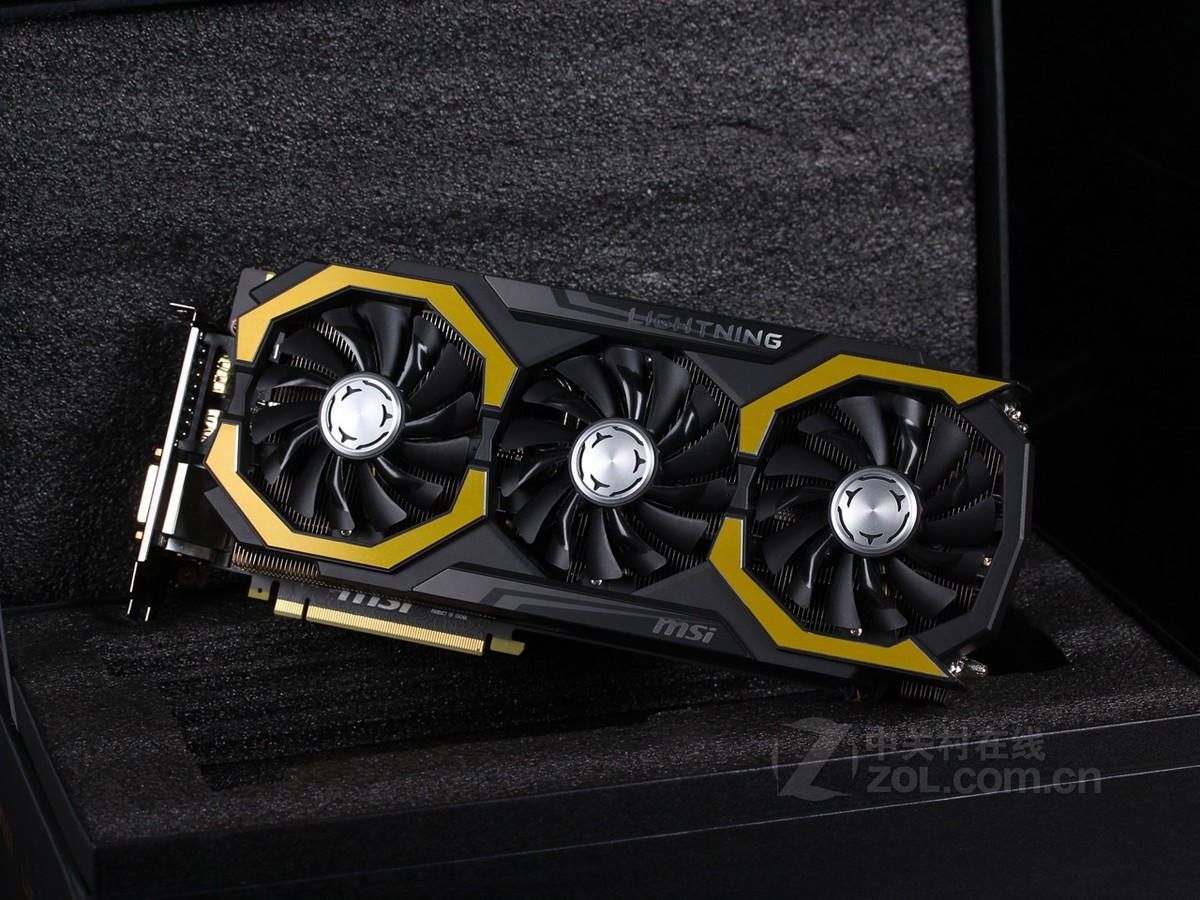 【高清图】 msi微星(msi)微星geforce gtx 980ti lightning实拍图 图