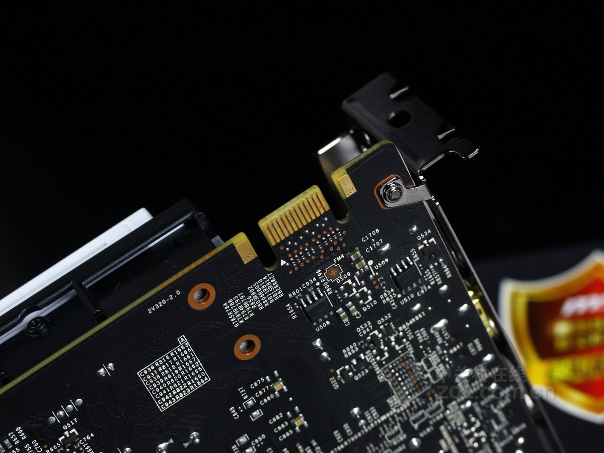 【高清图】 msi微星(msi)微星geforce gtx 950 pe 2gd5 oc实拍图 图