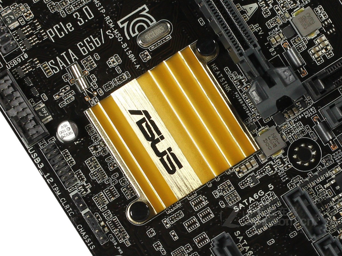 【高清图】 华硕(asus)b150m-a局部细节图 图28
