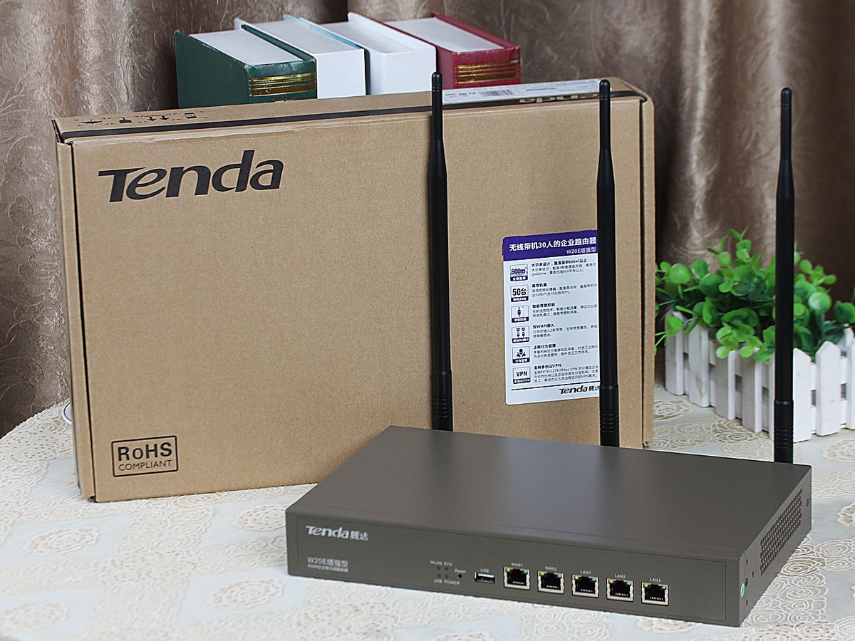 【高清图】 超强信号功能强大 腾达w20e增强型评测图4