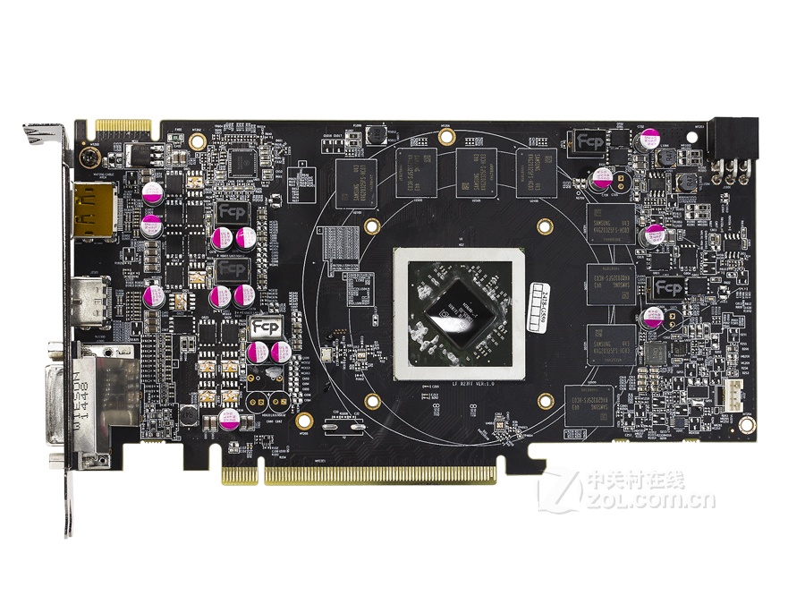 【高清图】 迪兰(powercolortech)r9 370 酷能 2g 1024sp整体外观图
