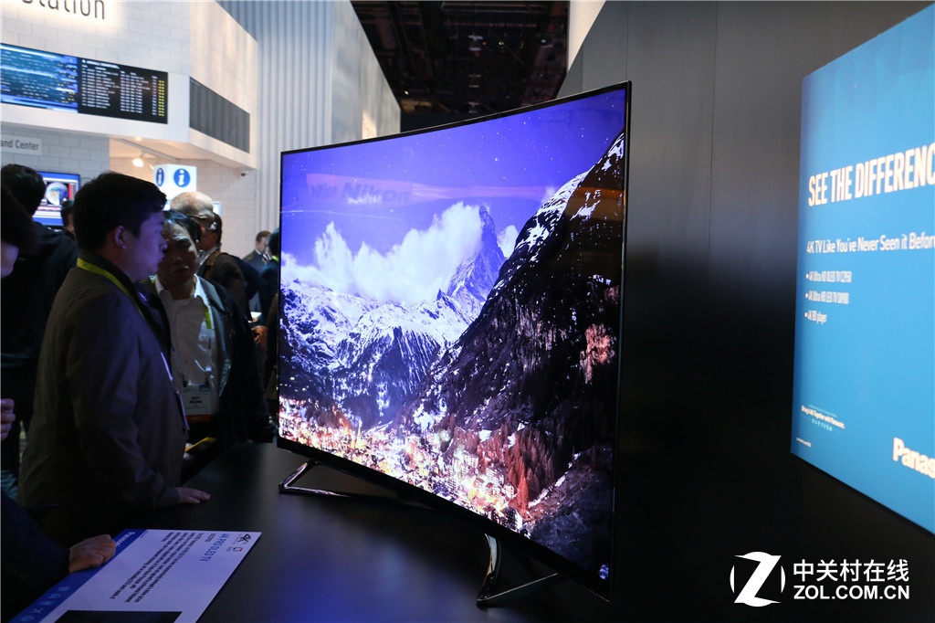 【高清图】 ces松下:阔别已久重返舞台首推oled电视图8