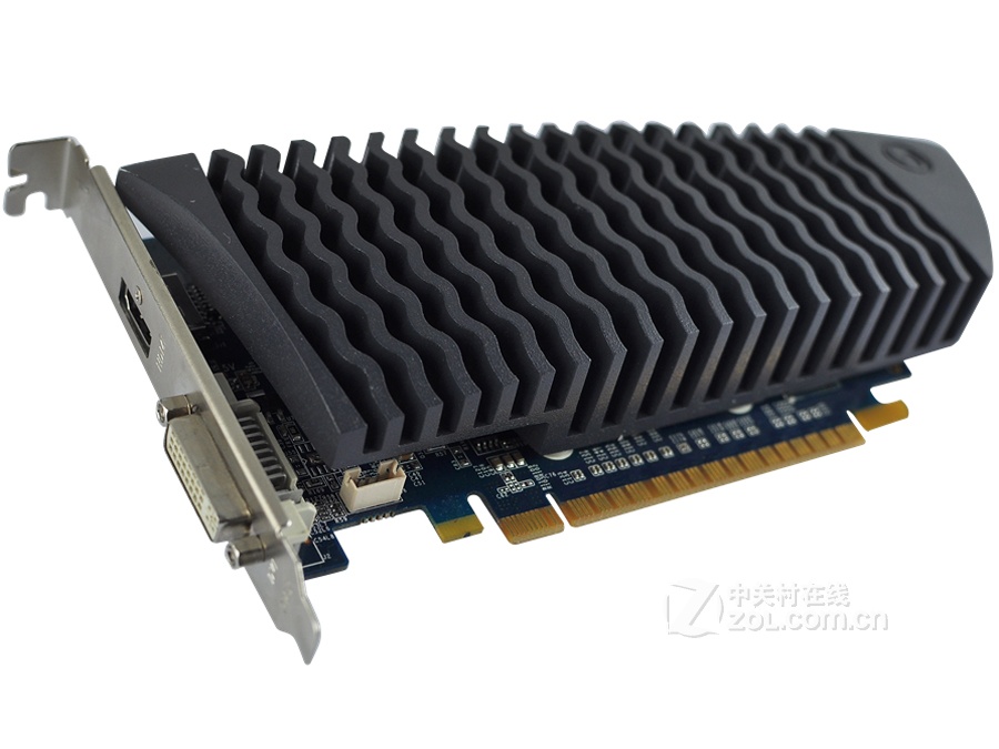 【高清图】 影驰(galaxy)geforce gt710冰鳞1g整体外观图 图3