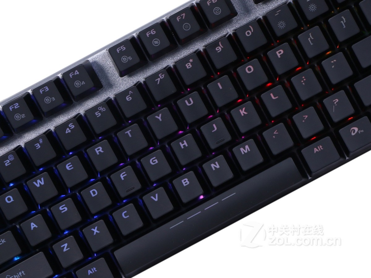 【高清图】 达尔优(dare-u)机械合金版2代 幻彩版机械键盘(87键)黑色
