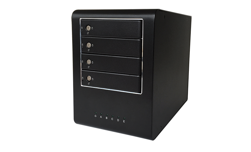 【高清图】 更快更安全! maiwo黑色版磁盘阵列柜!图4