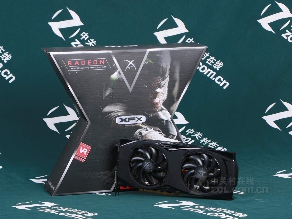 xfx讯景rx 480 8g黑狼进化版