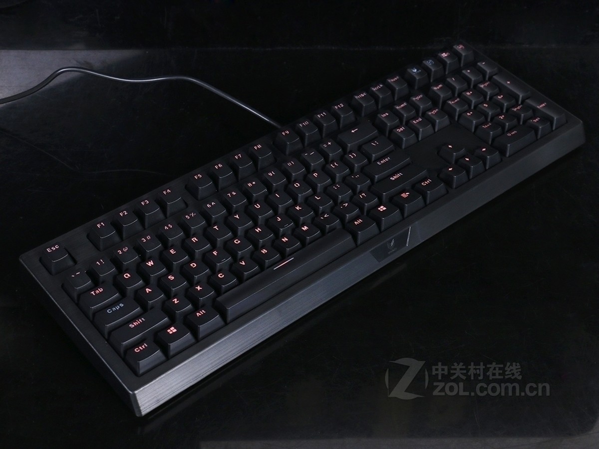 雷柏v510网吧版防水背光游戏机械键盘