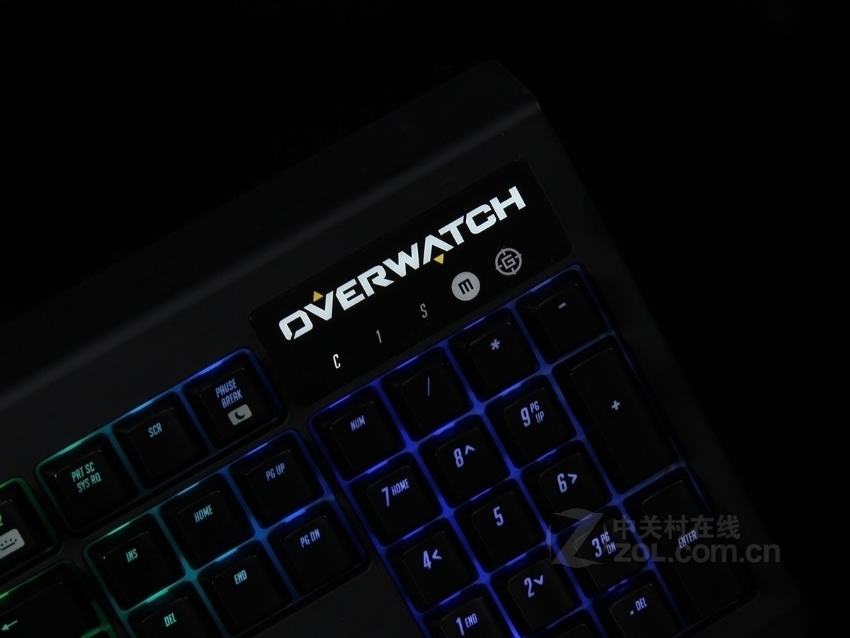 【高清图】 雷蛇(razer)razer 《守望先锋》定制版游戏键盘效果图 图