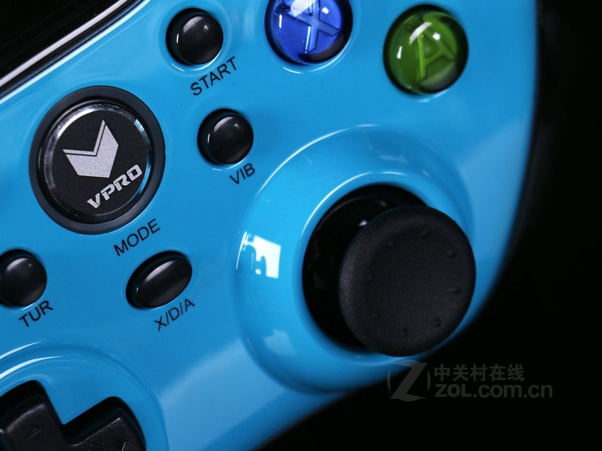 【高清图】 雷柏(rapoo)v600电竞级振动游戏手柄-2016版效果图 图67