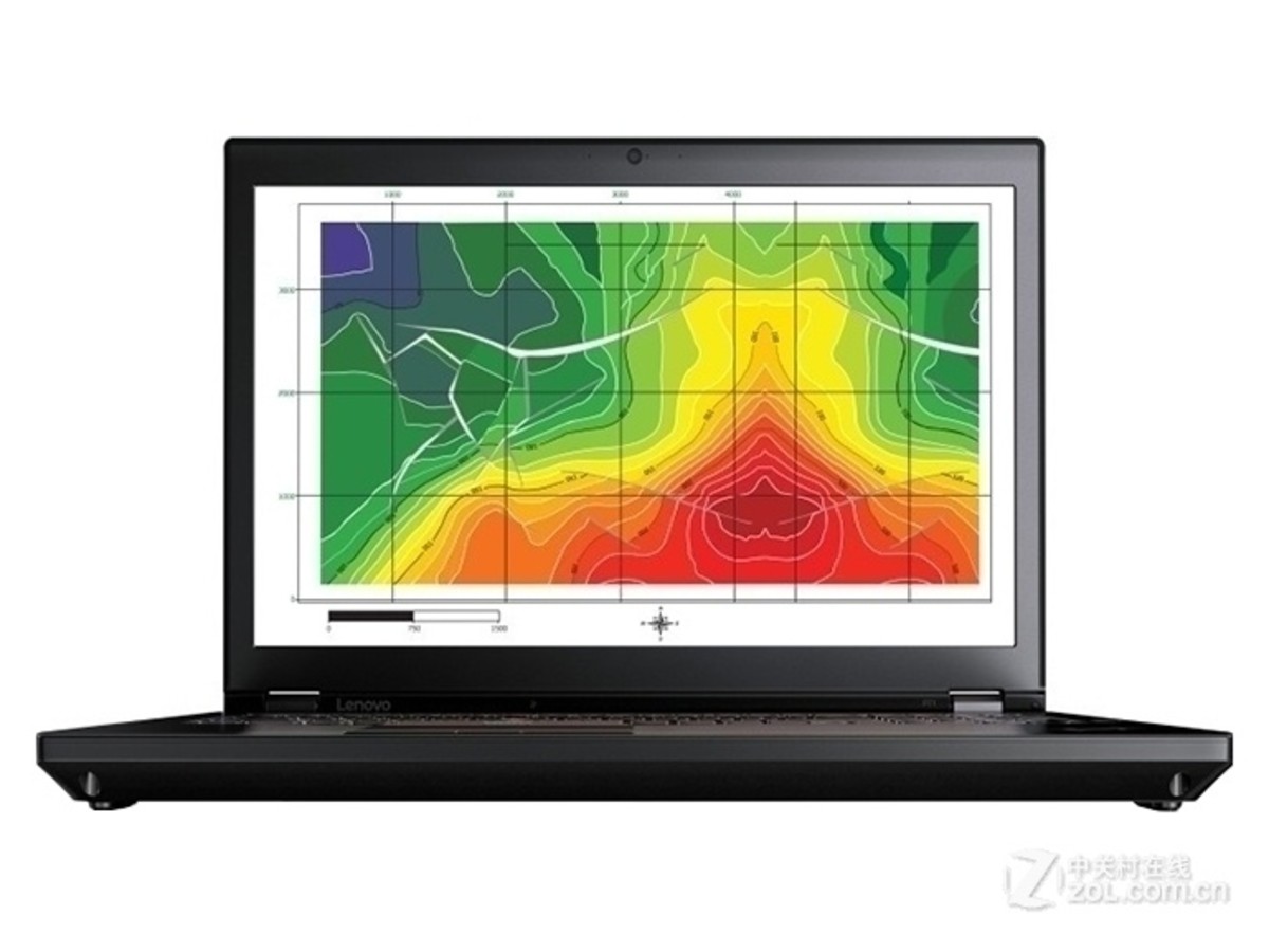 【高清图】 thinkpad(thinkpad)p71(20hka00ecd)整体外观图 图1