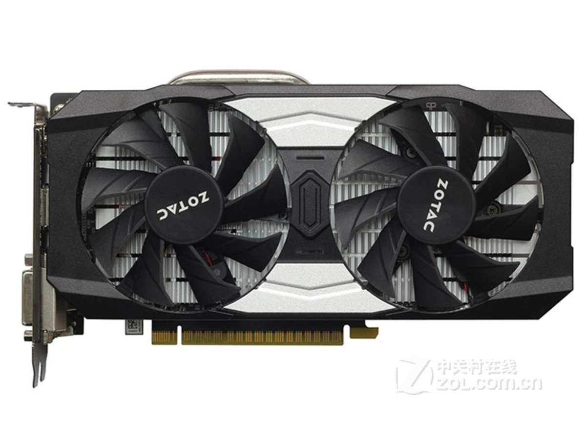 【高清图】 索泰(zotac)geforce gtx 1050ti-4gd5 毁灭者 oc整体外观