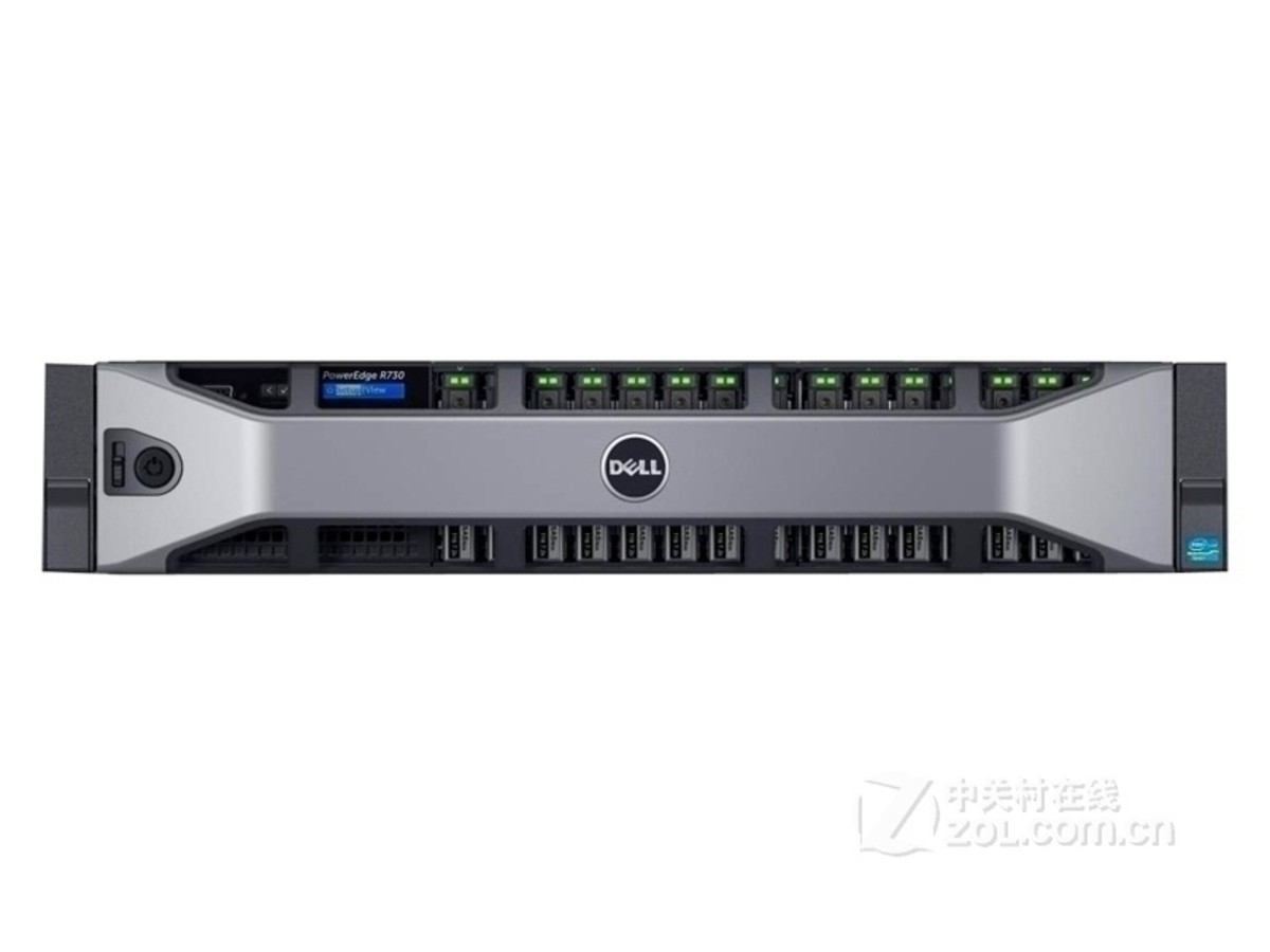 【高清图】 戴尔(dell)poweredge r730 机架式服务器(a420403cn)整体