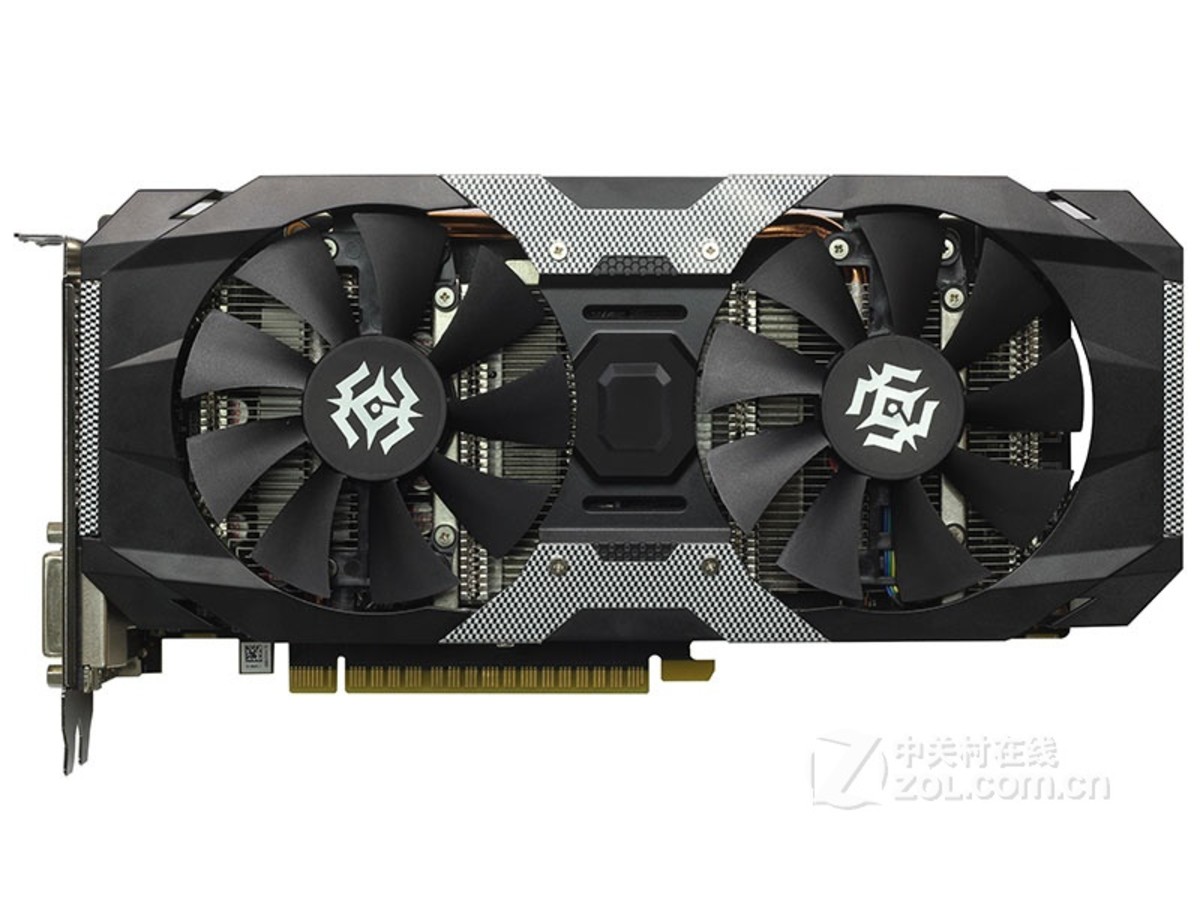 【高清图】 索泰(zotac)geforce gtx 1050ti-4gd5 x-gaming oc正面 图