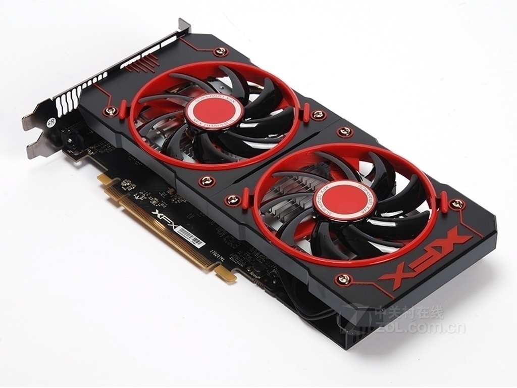 xfx讯景rx 560 2g 黑狼版