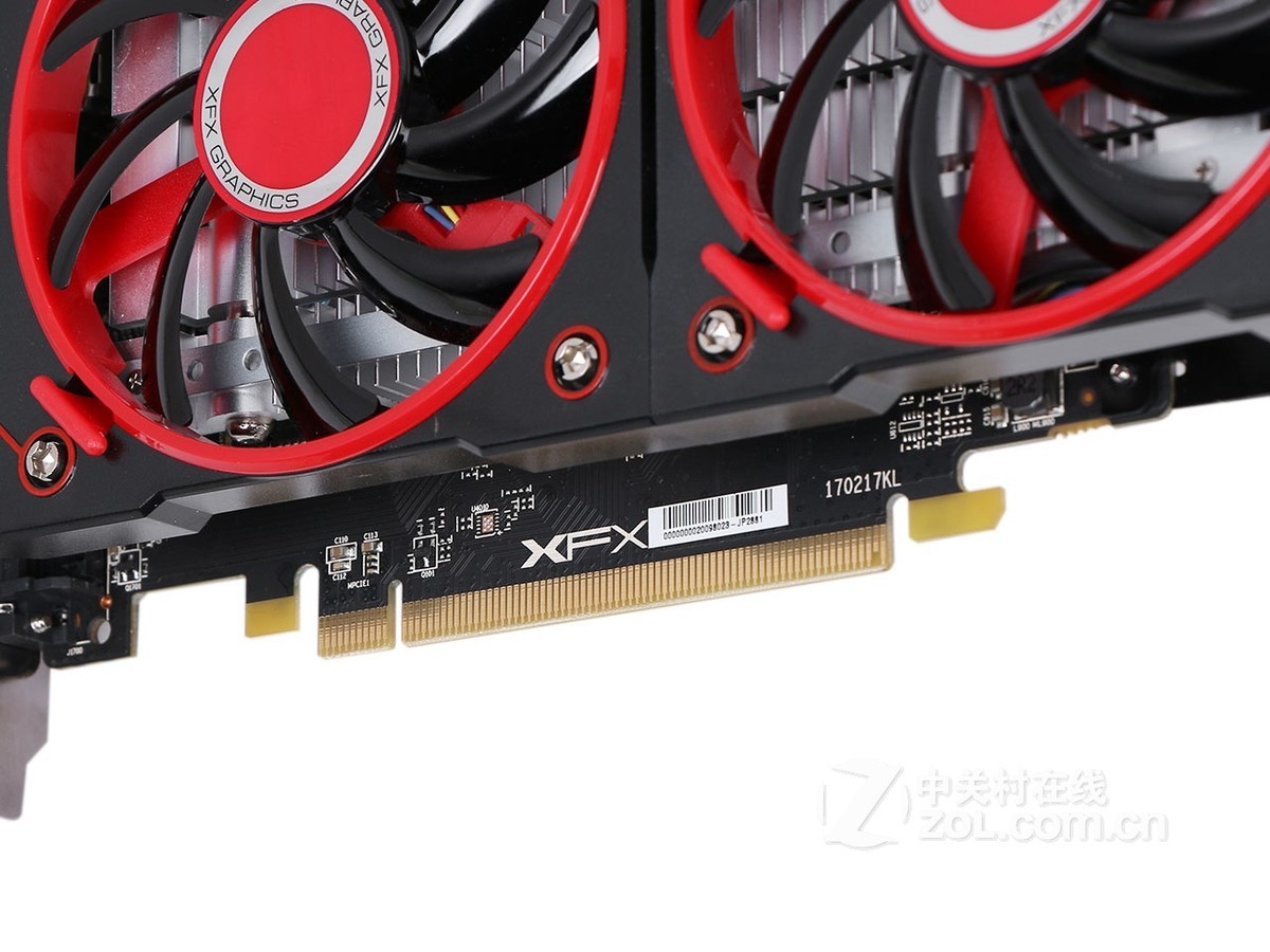 【高清图】 xfx讯景(xfx)rx 560 4g 黑狼版局部细节图 图38
