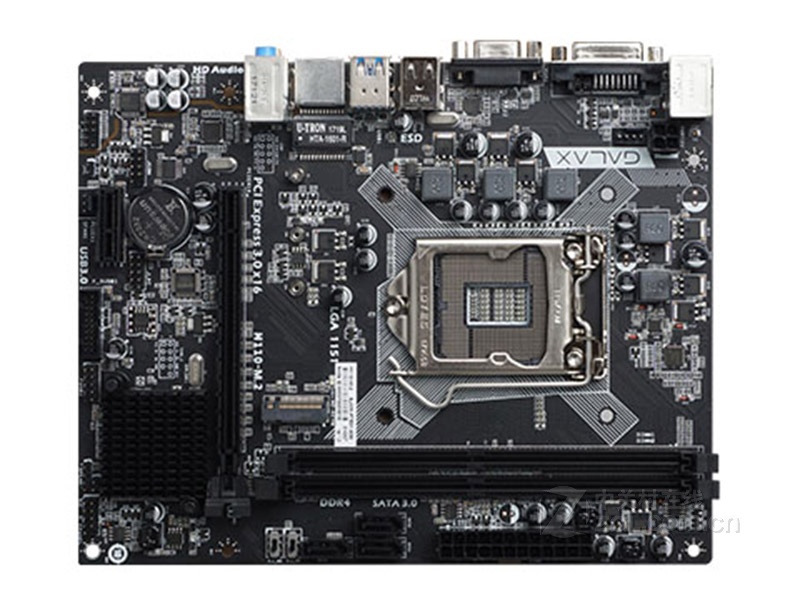 【高清图】 影驰(galaxy)h110-m.2整体外观图 图1