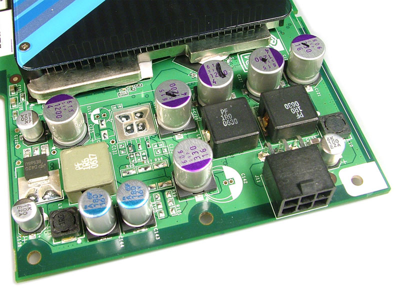 【高清图】 惊现小"黄豆"主流9600gt都用上钽电容图1