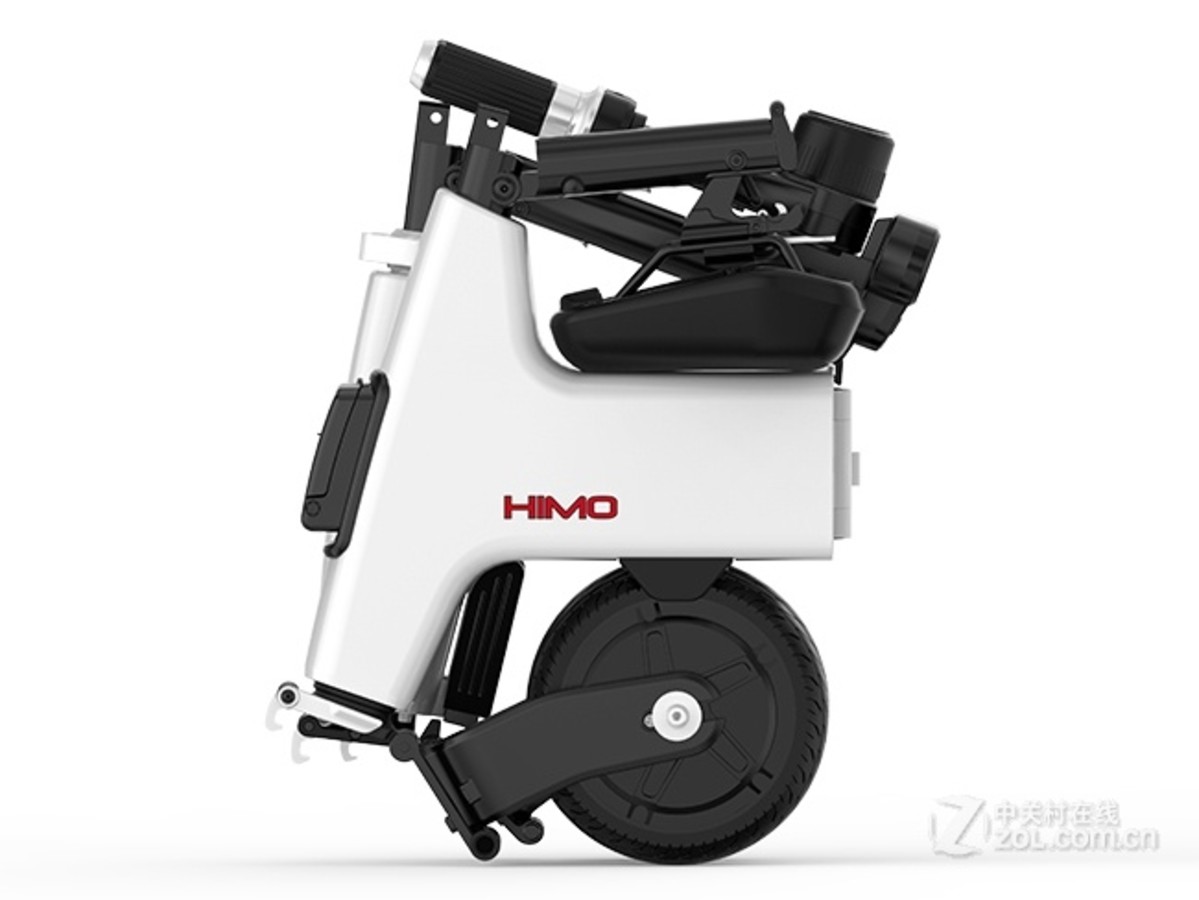 【高清图】 喜摩电动(himo-tech)喜摩两轮折叠电动车整体外观图 图3