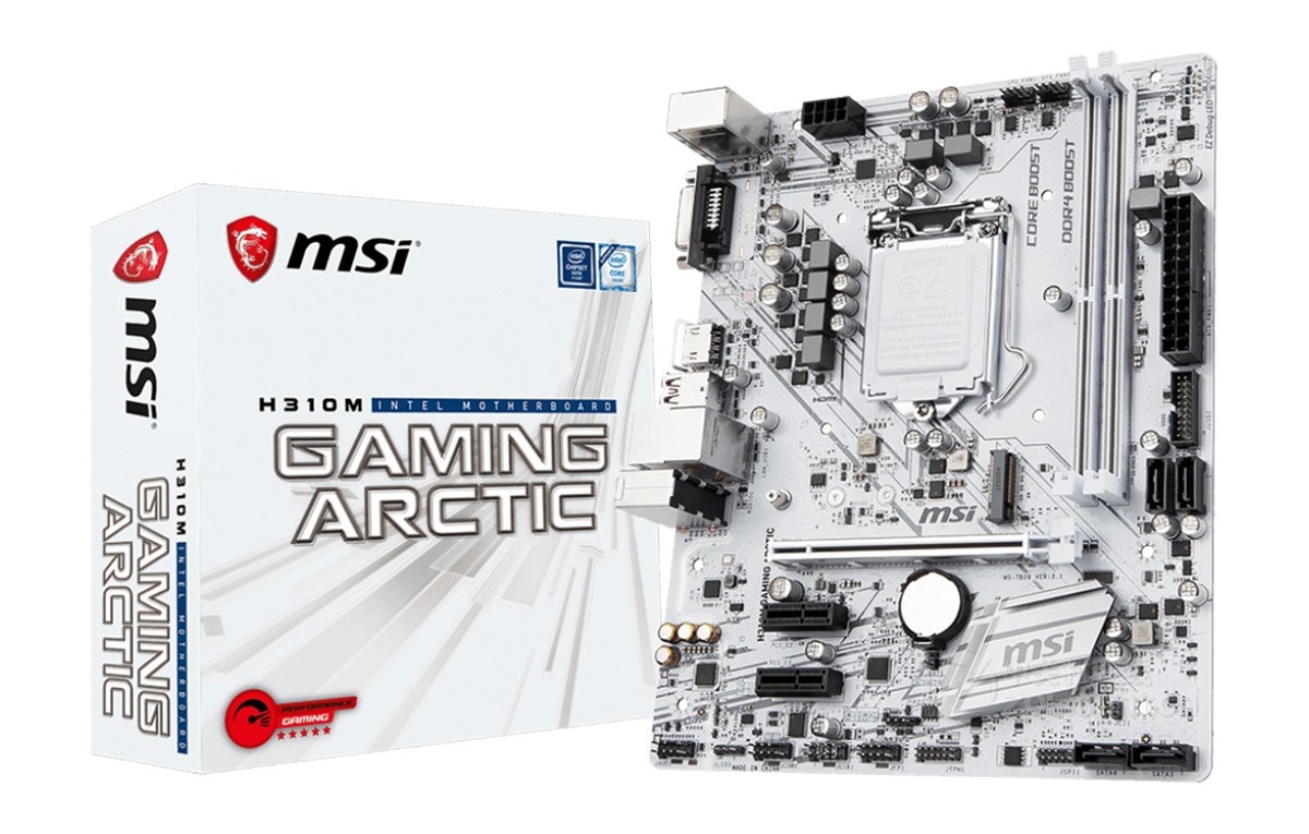 微星h310m gaming arctic