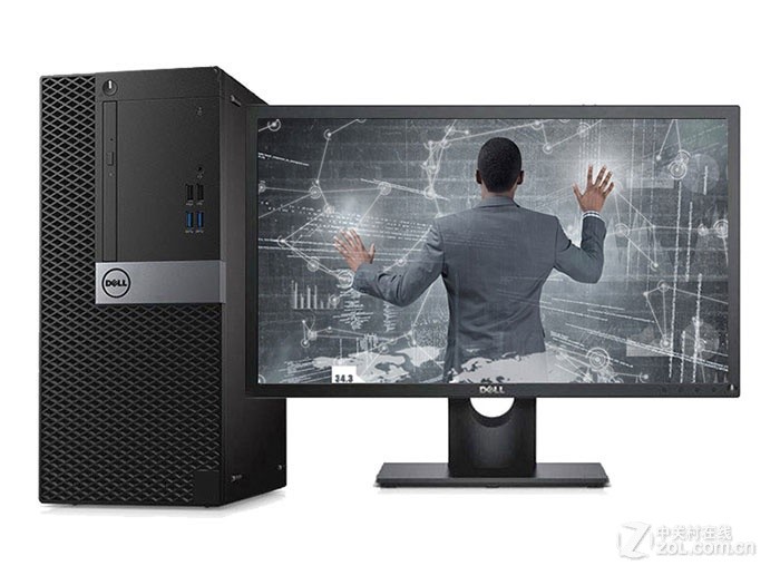 Dell OptiPlex 7050MT(i5 7500/4GB/1TB/ встроенная графика /DVDRW/23.8LCD)