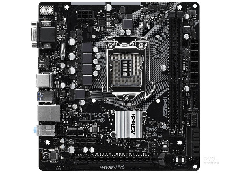 江苏概盈华擎主板华擎h410mhvs促销18105183788